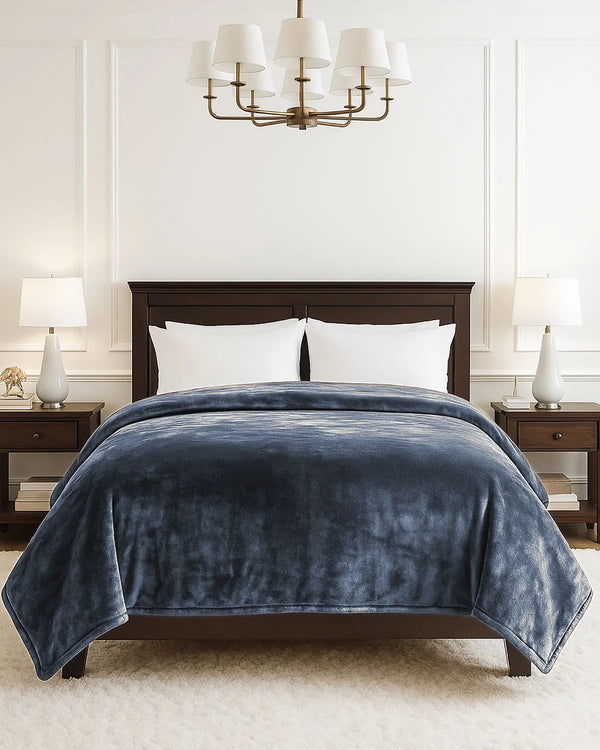 Cosmo AC Blanket | Midnight Shadow | Flano Fabric