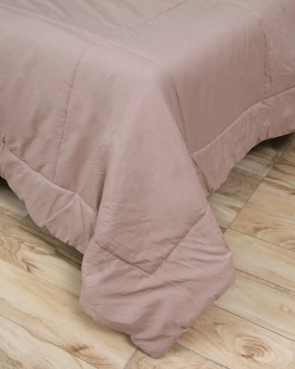 Amelia Reversible Comforter & AC Quilt |  Coco & Sand | Box Design