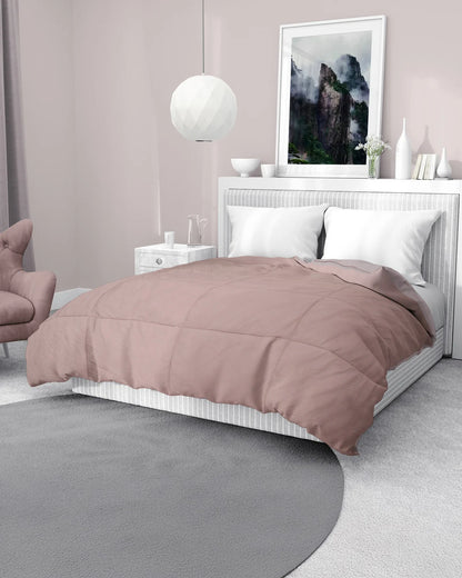 Amelia Reversible Comforter & AC Quilt |  Coco & Sand | Box Design