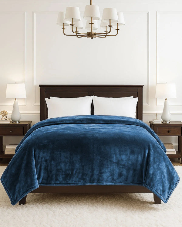 Cosmo AC Blanket | Ocean Dusk | Flano Fabric