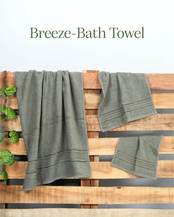 Breeze Bath Towel | Olive