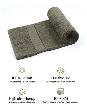 Sensation Bath Towel | Olive