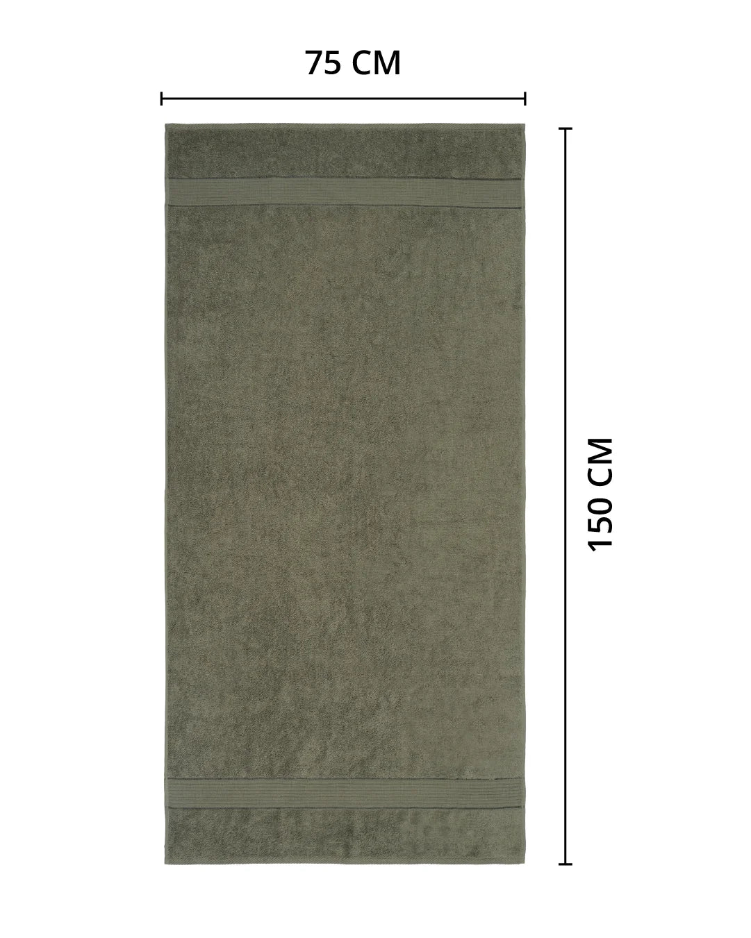 Sensation Bath Towel | Olive