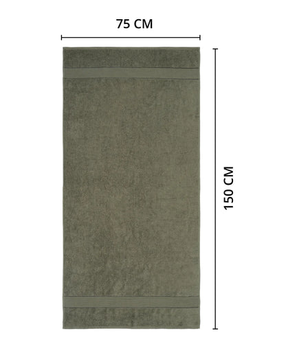Sensation Bath Towel | Olive