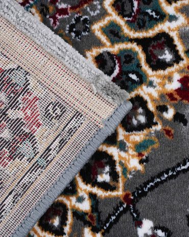 Vienna Antique Grey Multi Colour Carpet