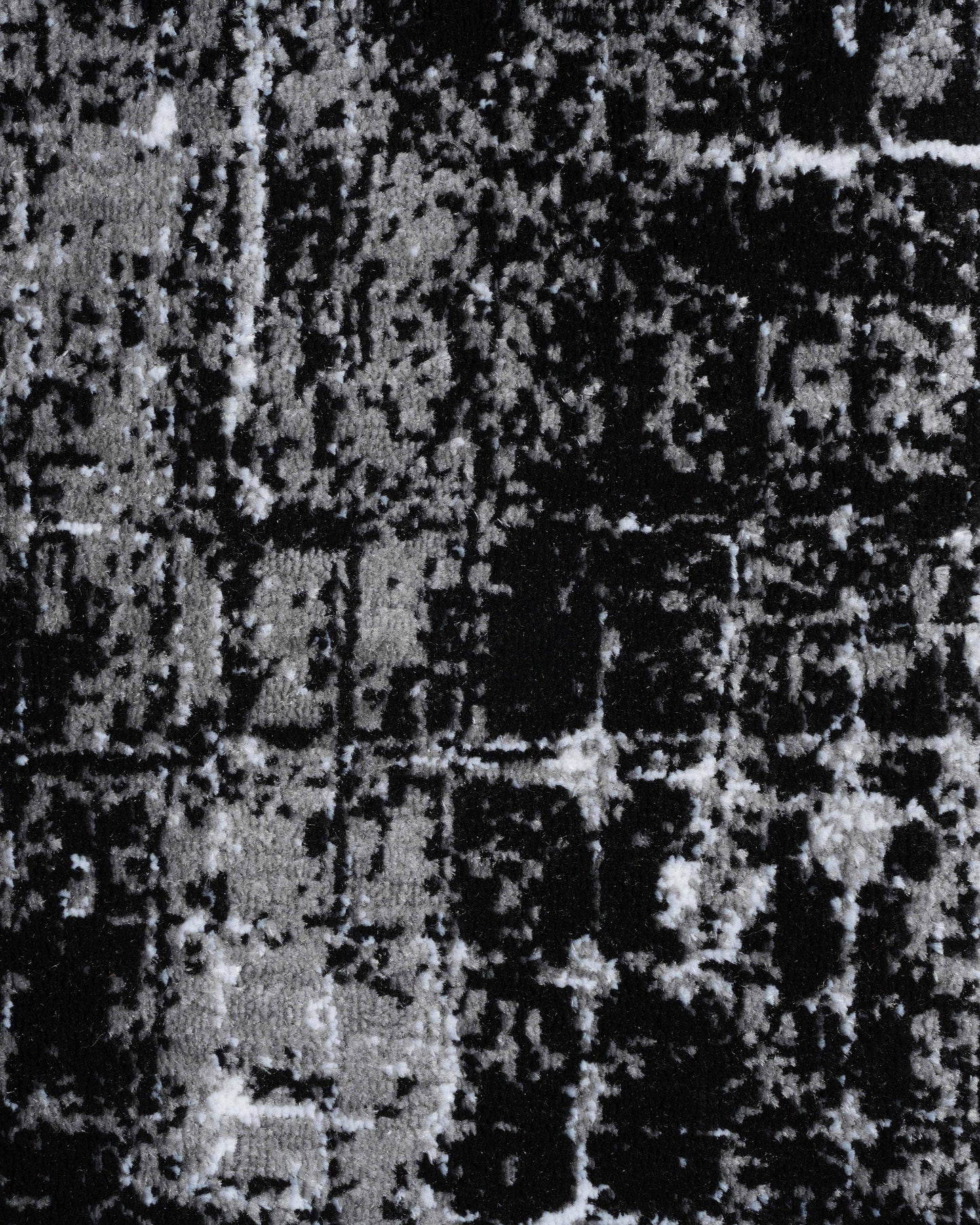Vienna Carpet | Grey Textured Grid