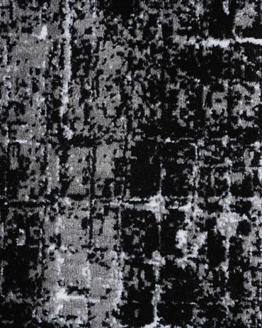 Vienna Carpet | Grey Textured Grid