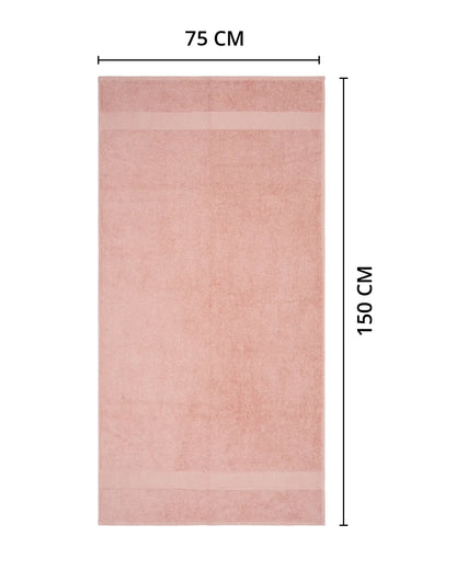Luxe Living Bath Towel | Peach