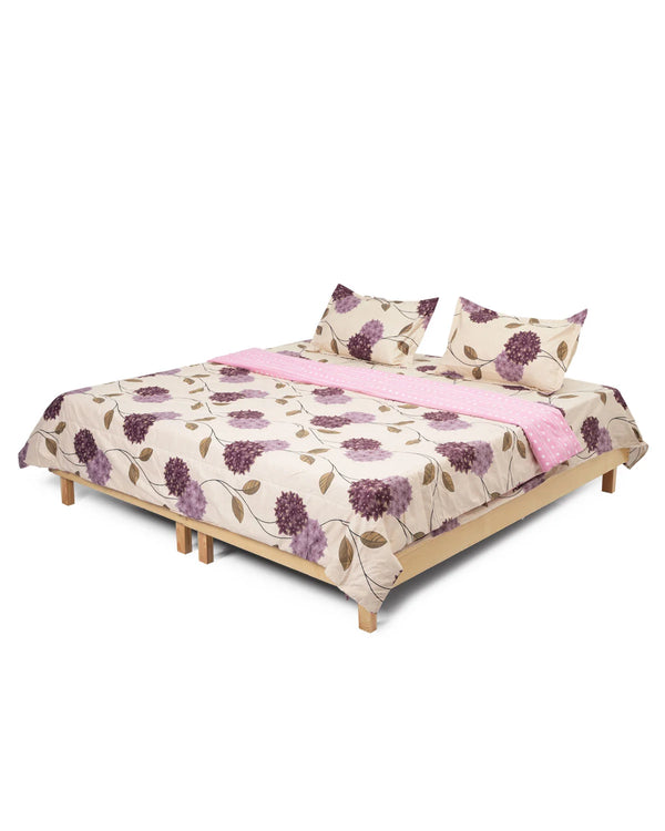 Dream Reversable Pink Flower  220x240cm_Set_Of_4