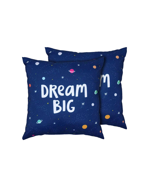 Grhamoy Chico Kids Dream Big Print Fibre filled Cushion