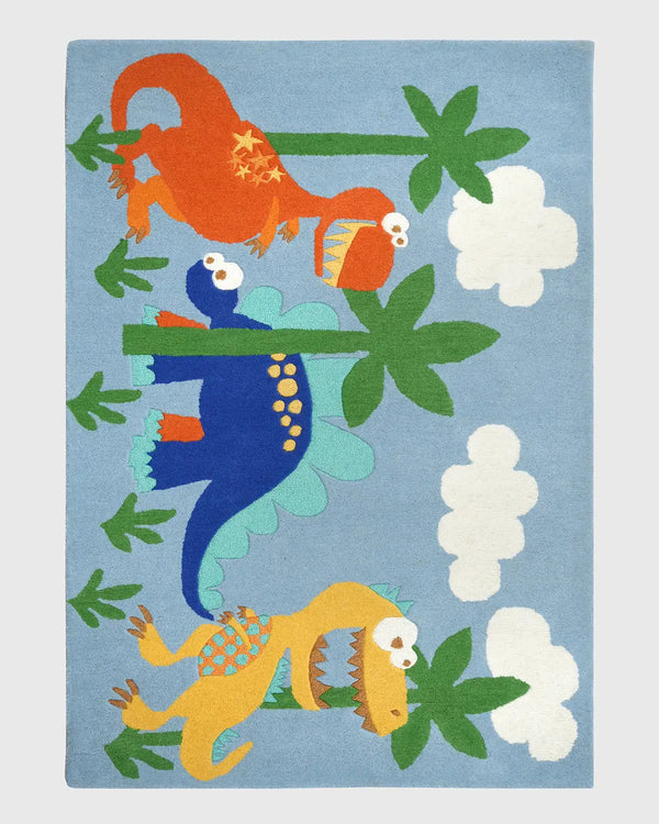 Grhamoy Chico Kids Carpet with Hand Tufted Big Animals