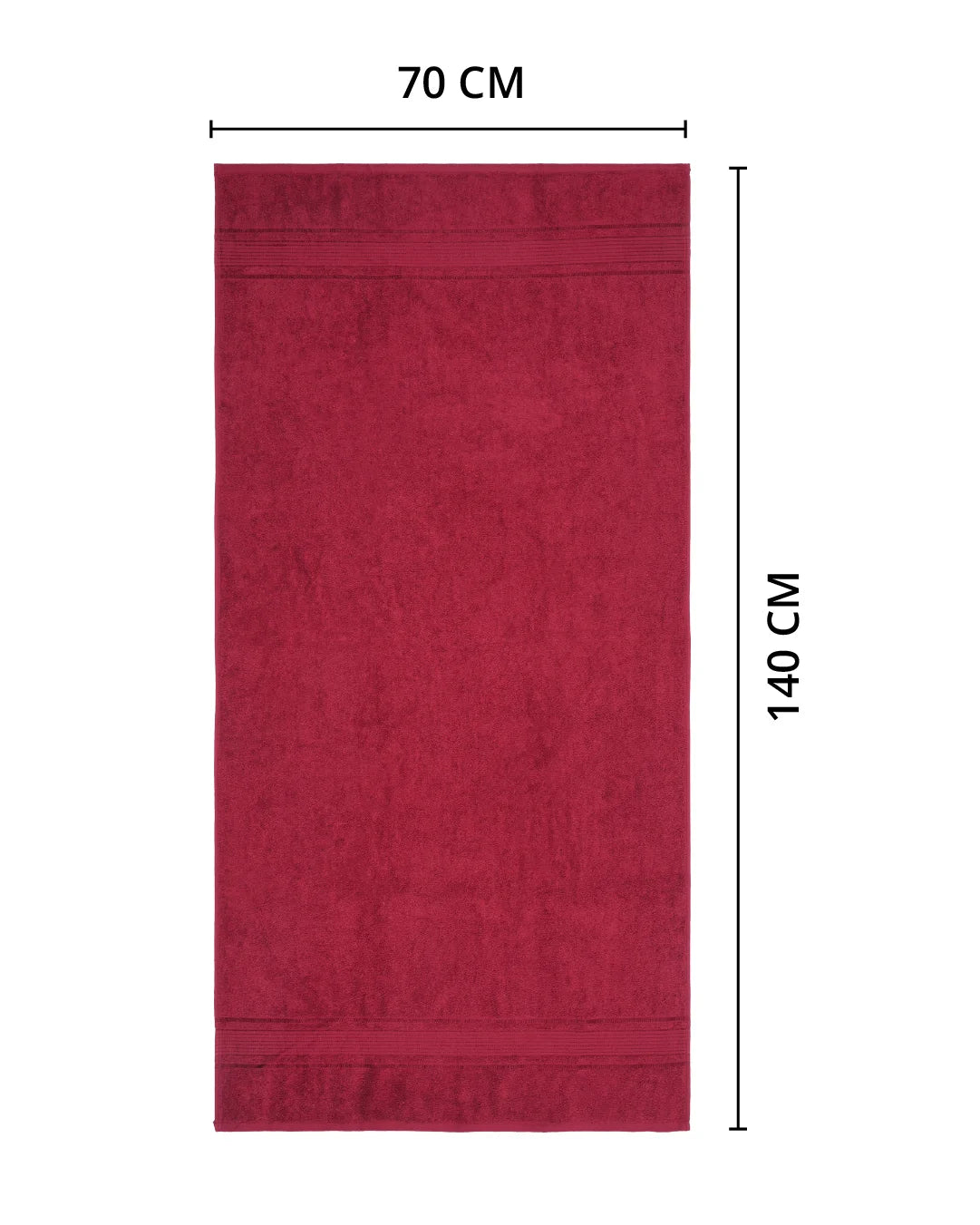 Breeze Bath Towel | Red