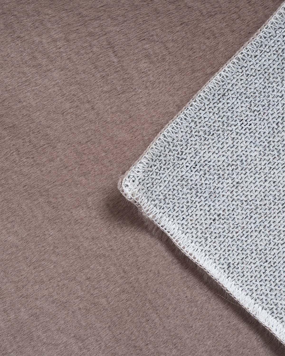 Solid Furry Carpet | Brown