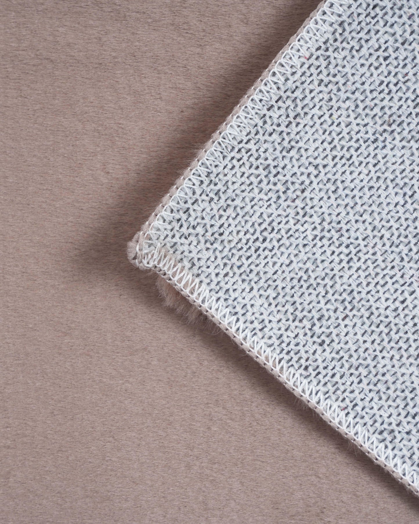Solid Furry Carpet | Brown