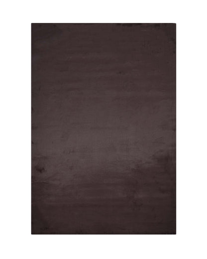 Solid Furry Carpet | Coffee