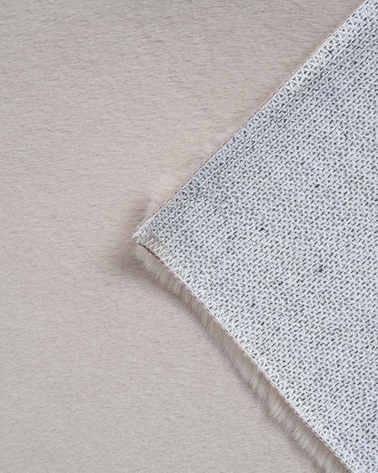 Solid Furry Carpet | Taupe