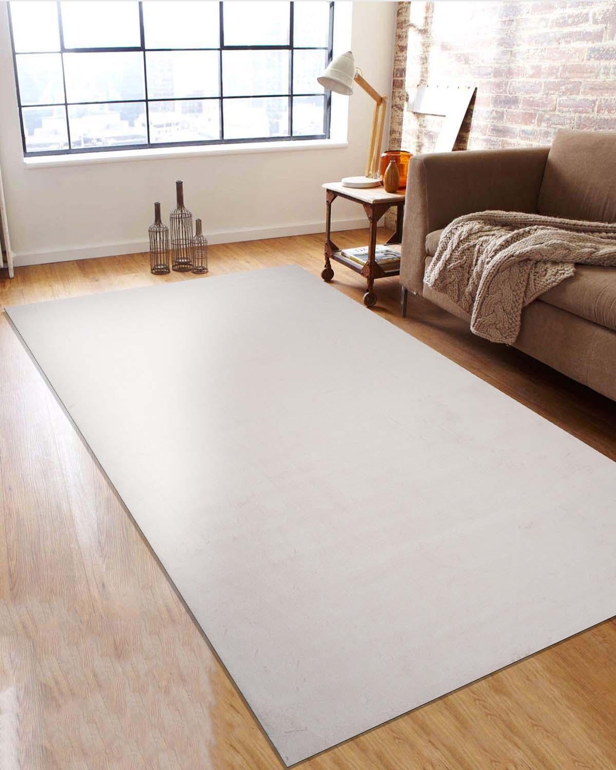 Solid Furry Carpet | Taupe
