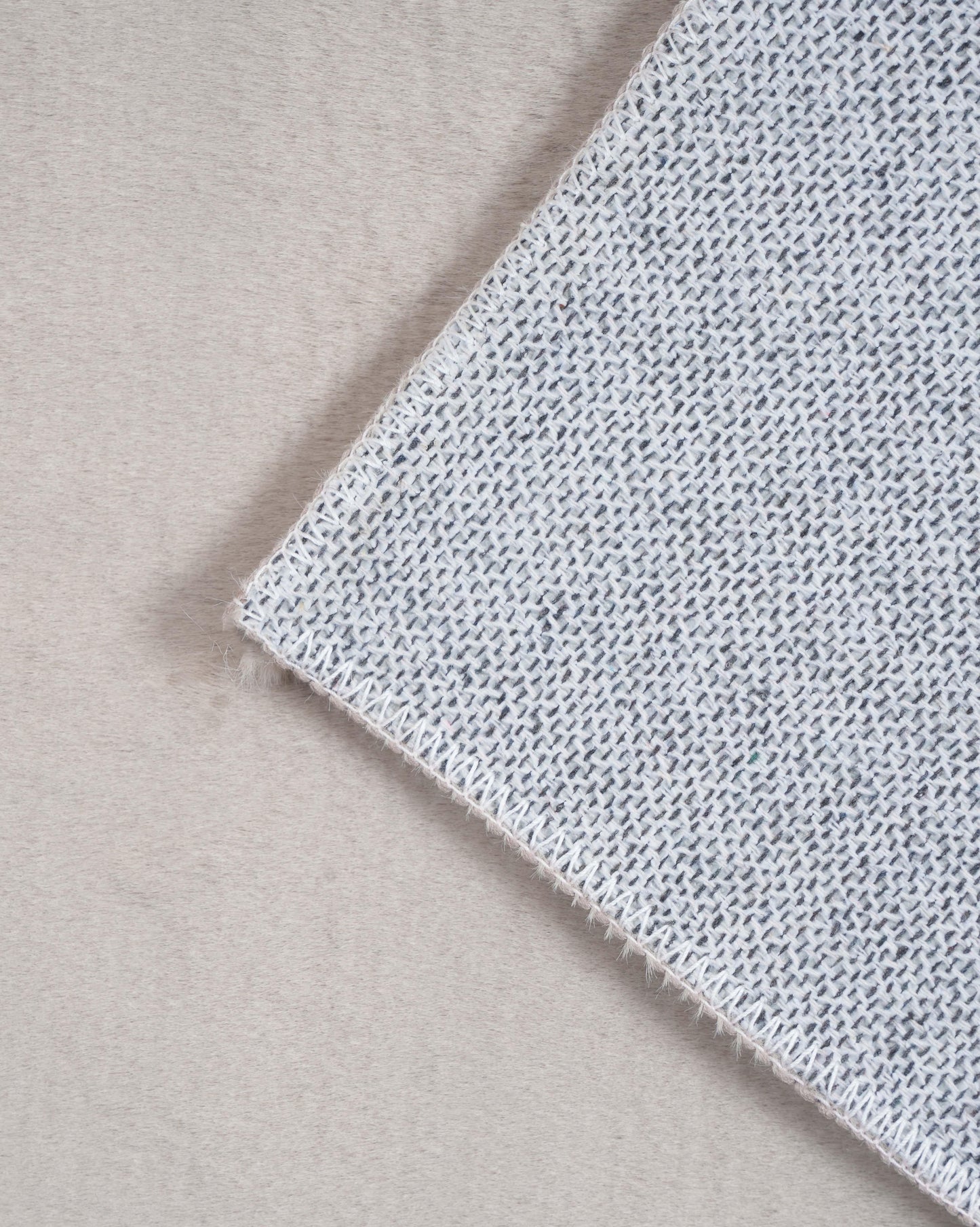Solid Furry Carpet | Taupe