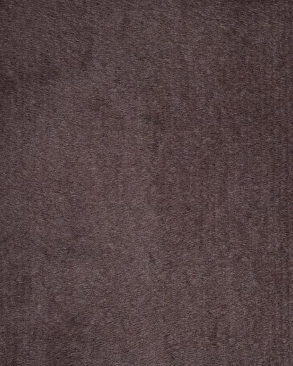 Solid Furry Carpet | Coffee