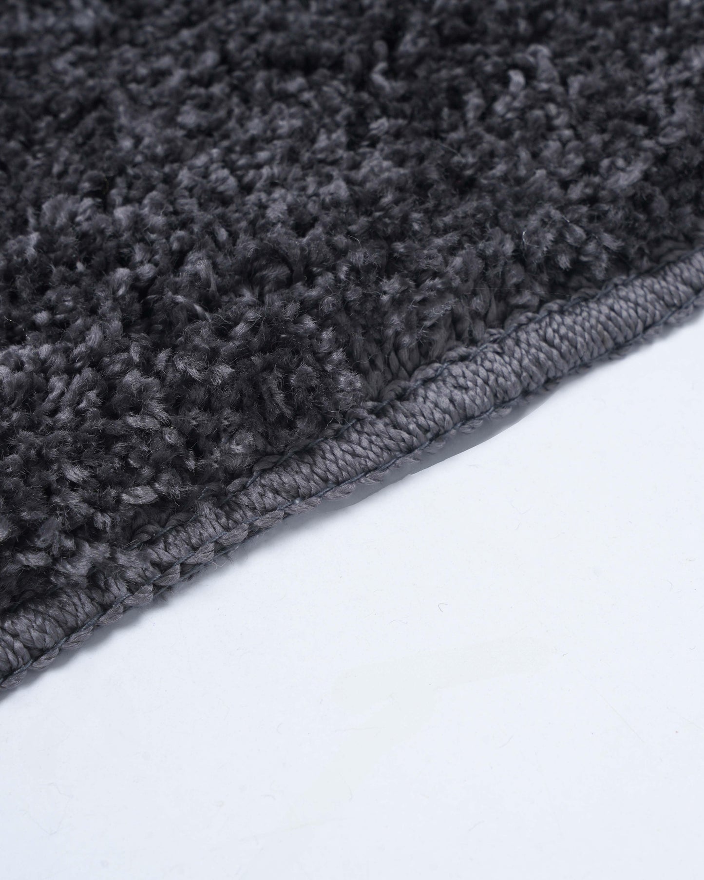 40X60 CM Shaggy Doormat | Set of 2 | Dark Grey