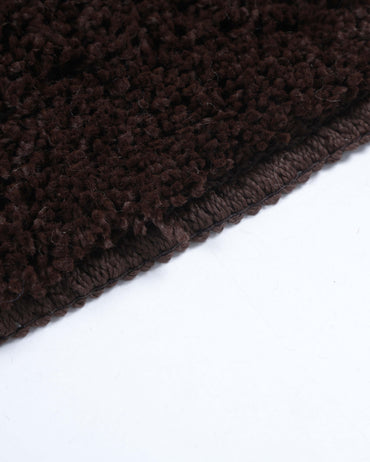 Shaggy Brown Doormat (Set of 2)