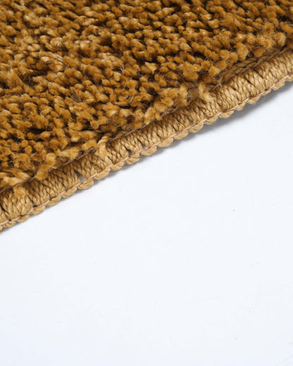 40X60 CM Shaggy Doormat | Set of 2 | Mustard