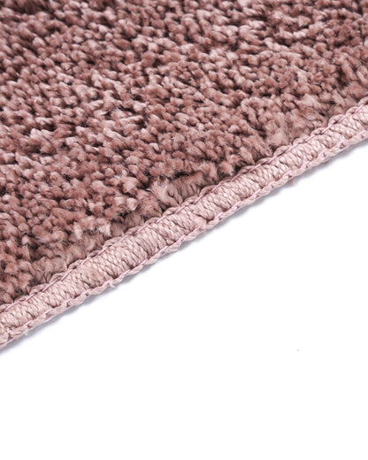 40X60 CM Shaggy Doormat | Set of 2 | Brown