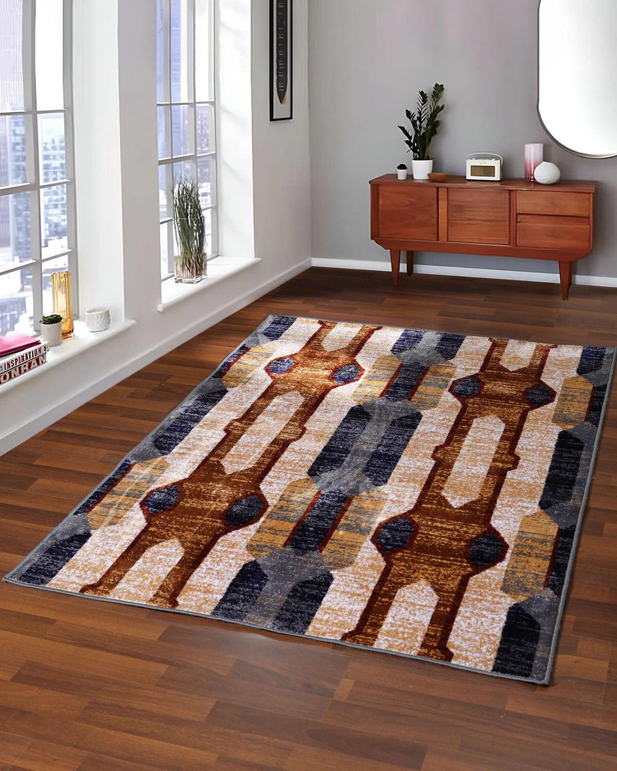 Silvora Rug | Brown & Ivory