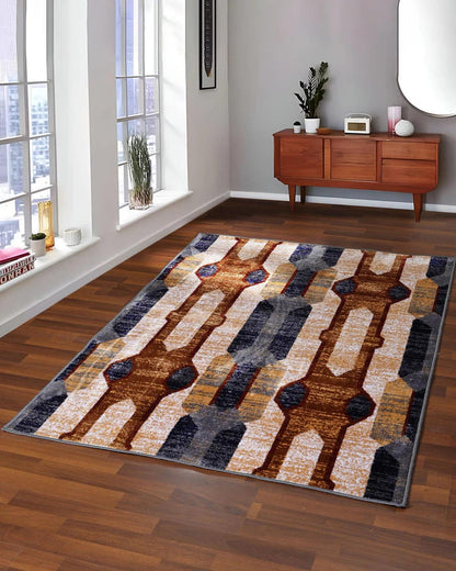 Silvora Rug | Brown & Ivory