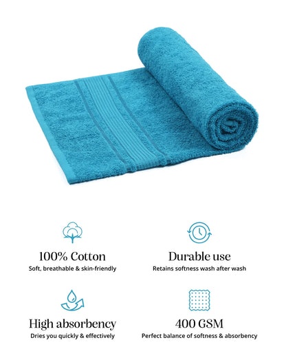 Set of 2 Breeze Bath Towel | Sky