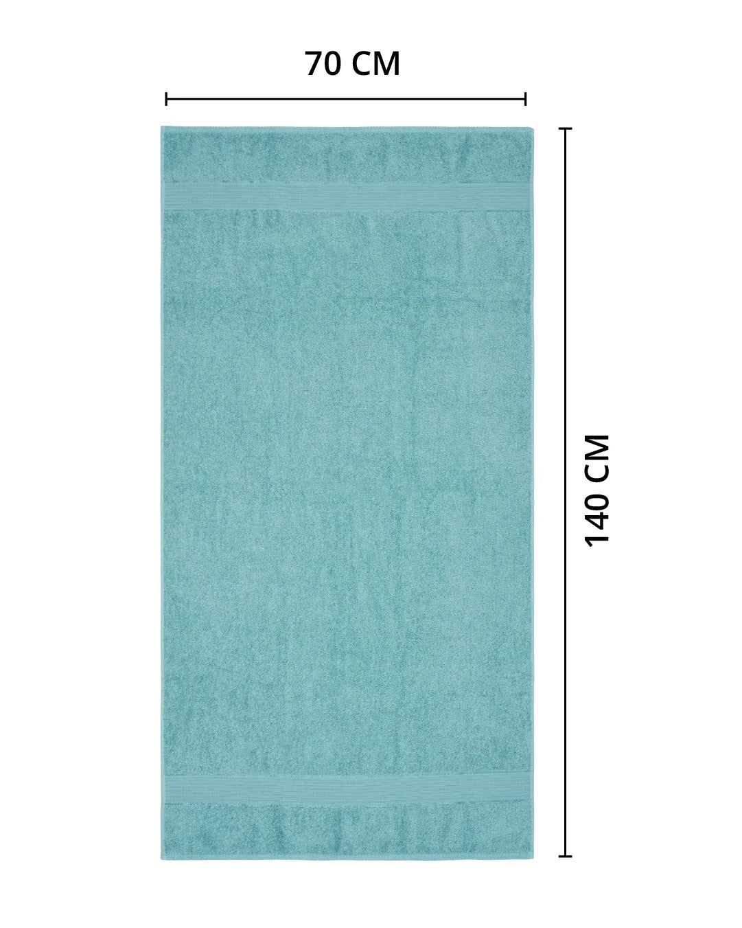 Set of 2 Breeze Bath Towel | Sky