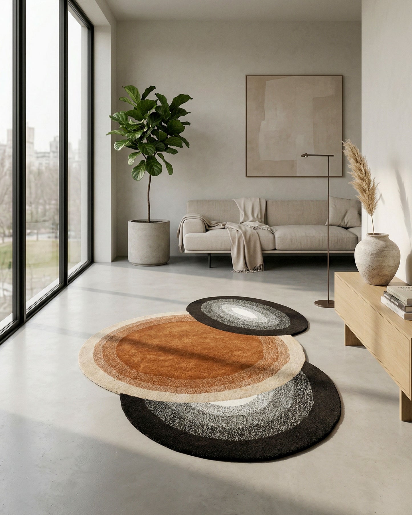 Sunset Orbit Carpets