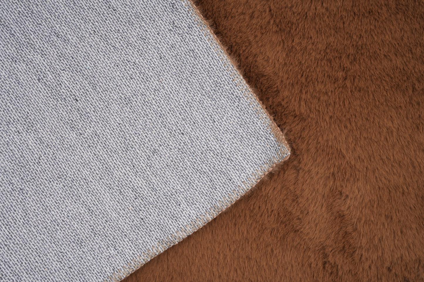 SoftScape Brown Rabbit fur Runner