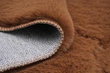 SoftScape Brown Rabbit fur Runner