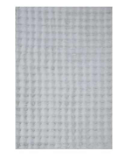 Furry Bubble Carpet | Grey
