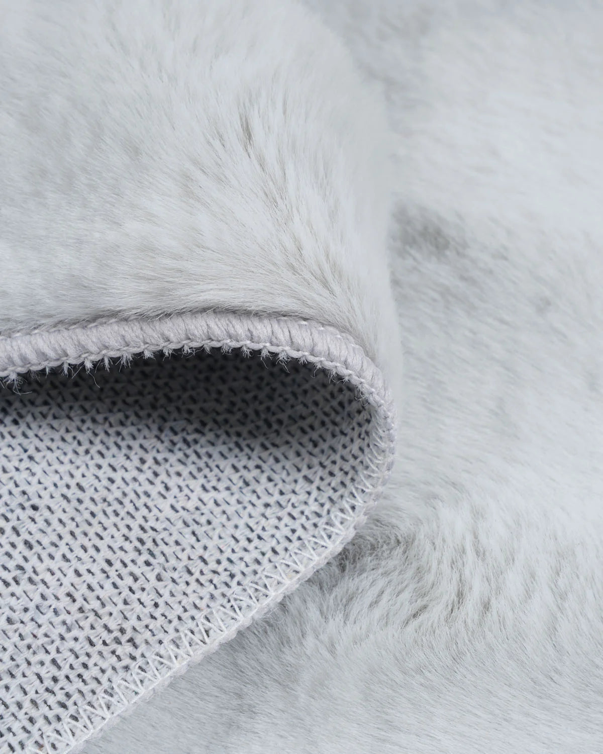 Furry Bubble Carpet | Grey