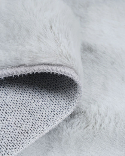 Furry Bubble Carpet | Grey