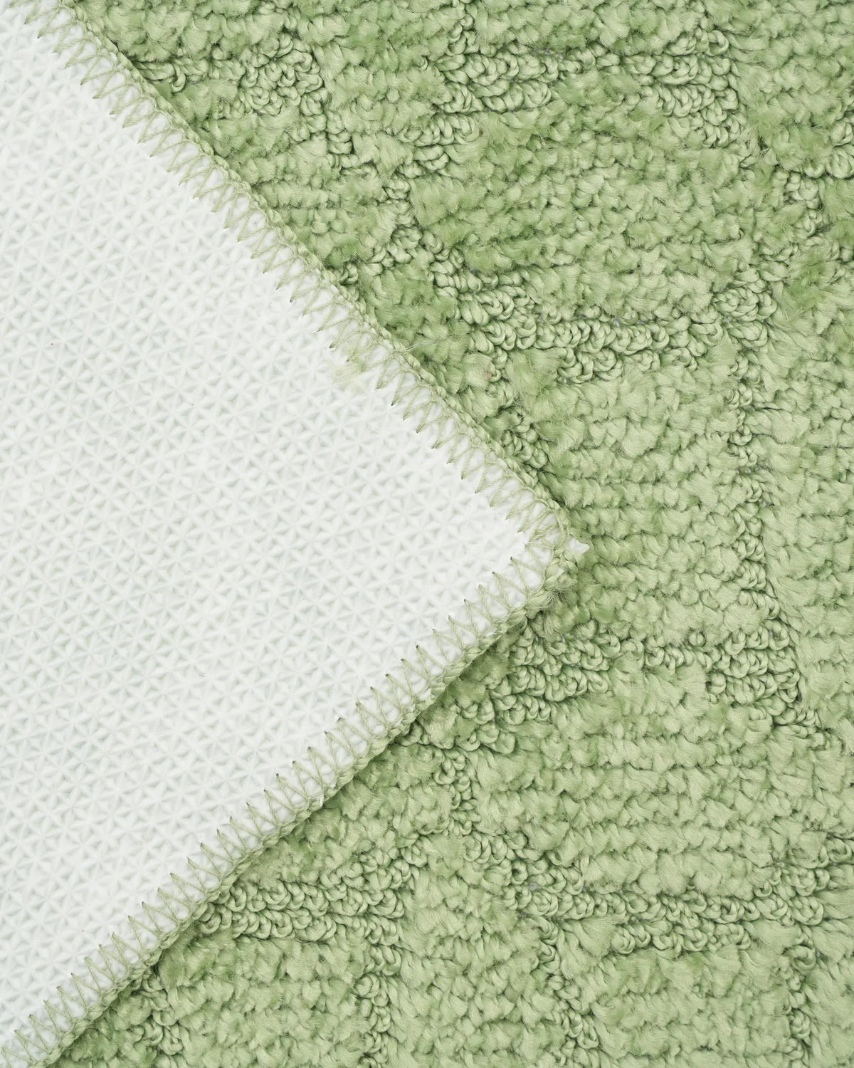 FRIZZY Doormat – Green 40 × 60 CM Set of 2
