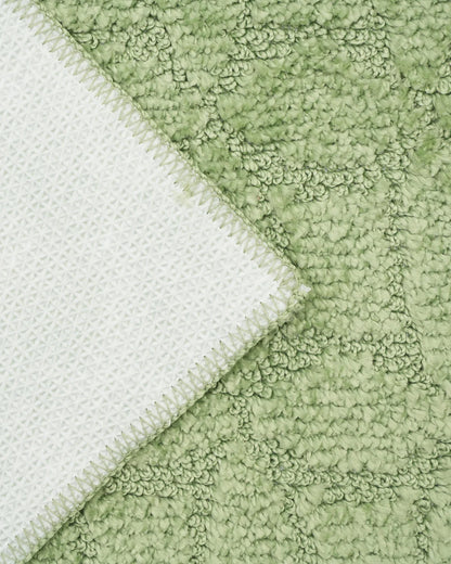 FRIZZY Doormat – Green 40 × 60 CM Set of 2