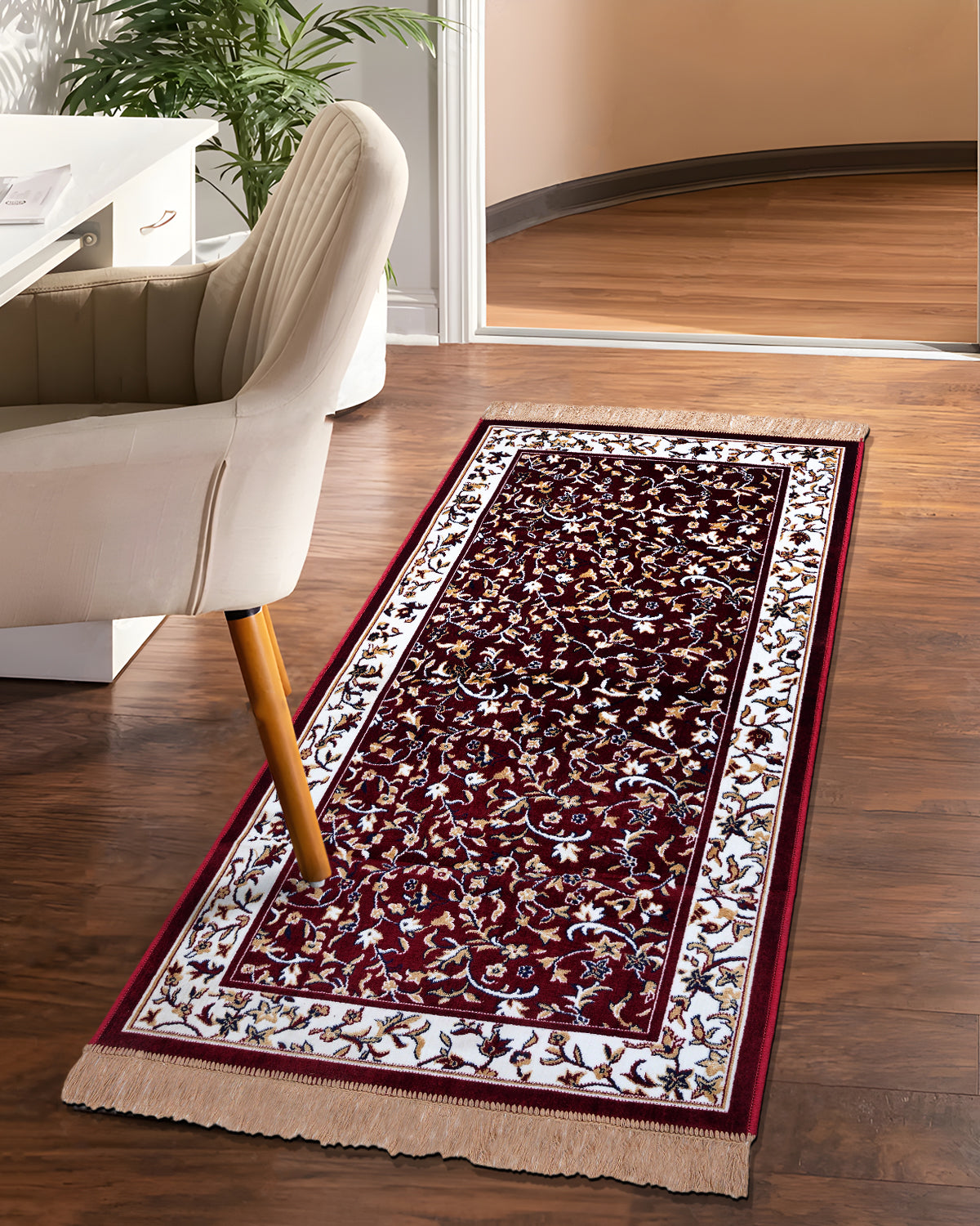 Persian Legacy Red Floral Runner