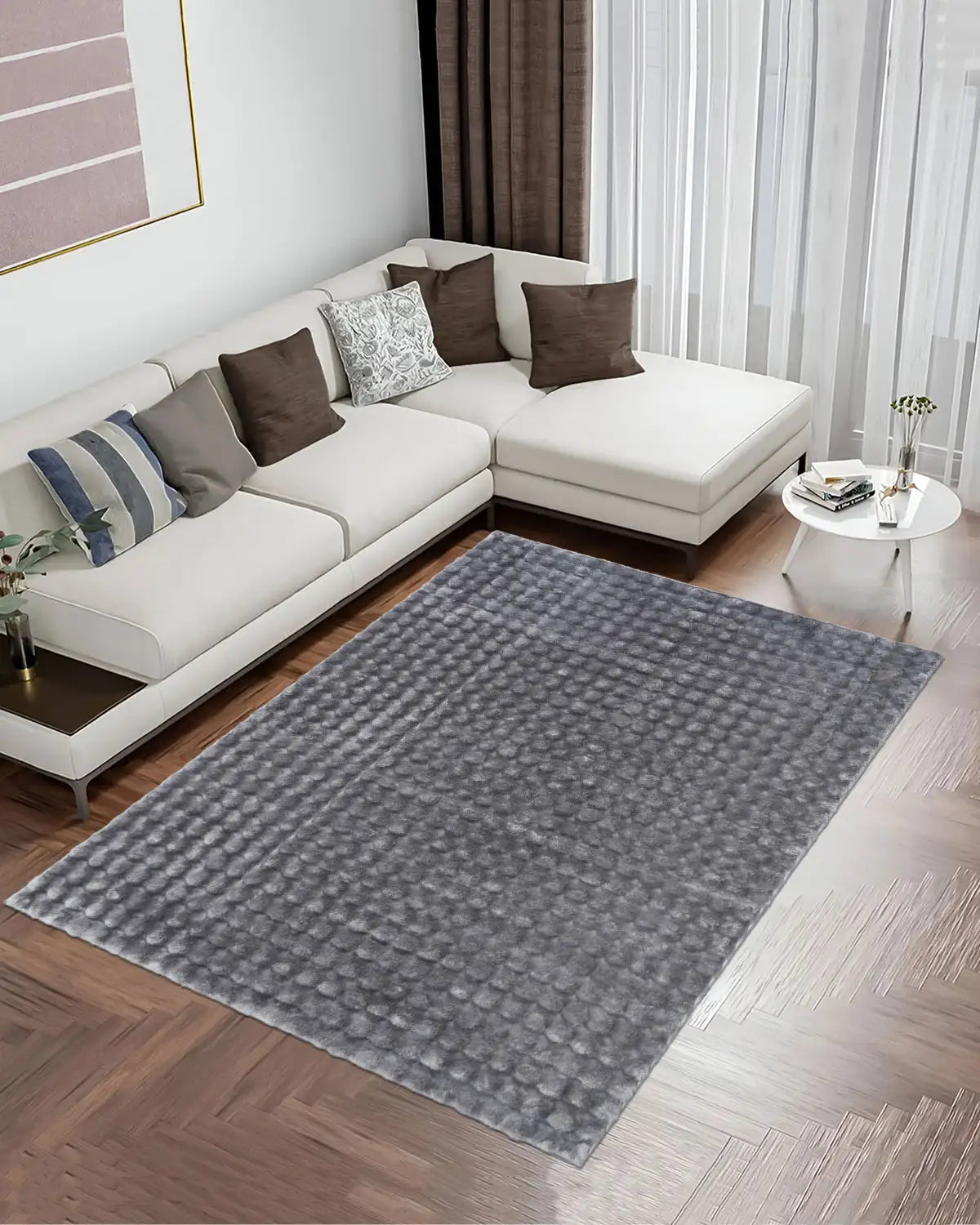 Cocoon Carpet 90×150 Cm Light Grey