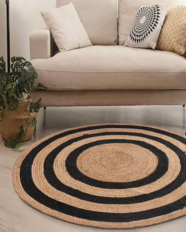 Chevy Round Handmade Jute Rug