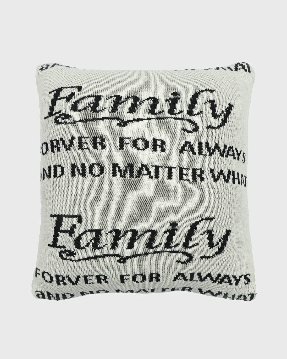 16x16 Inch Reversible Family Cushion Covers | Set Of 2
